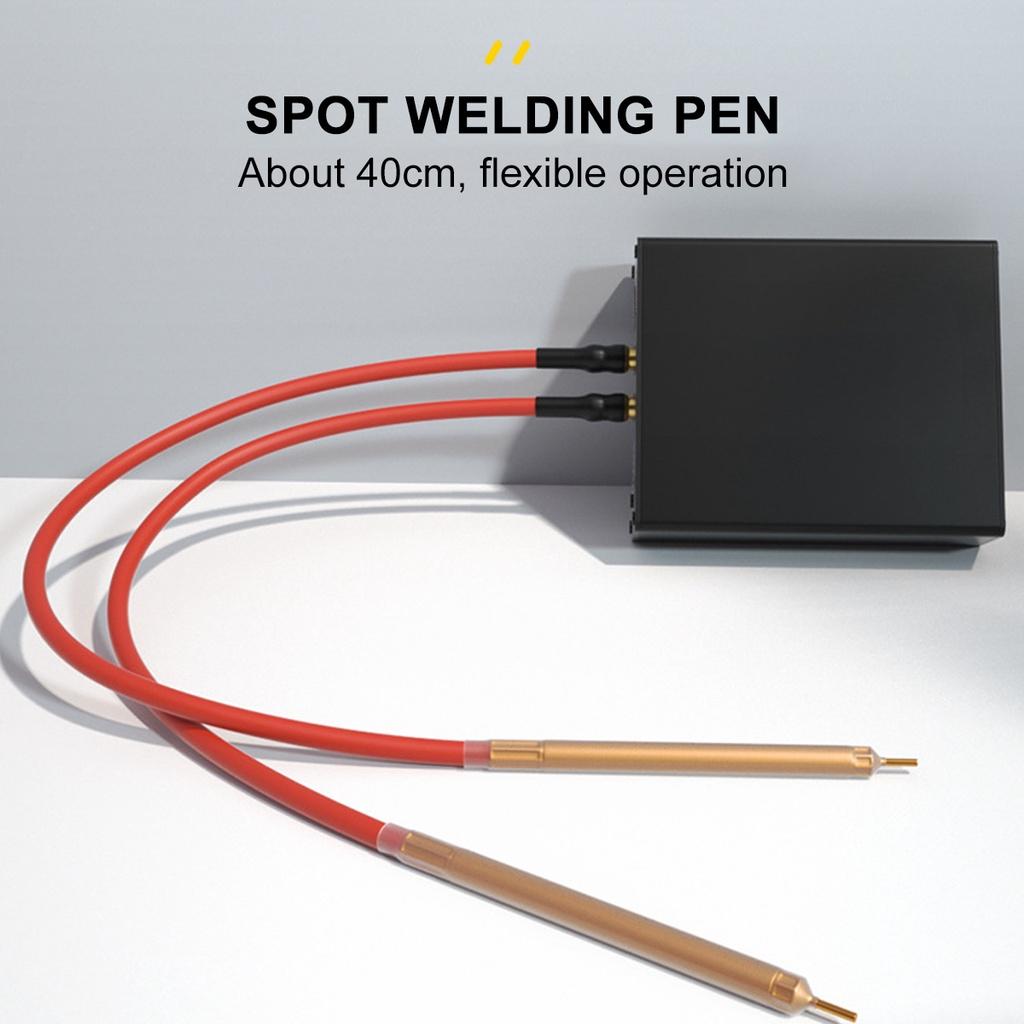 5V 6 Gears Adjustable Mini Spot Welder DIY Spot Welding Machine w/Quick Release Pen 18650 Battery Black