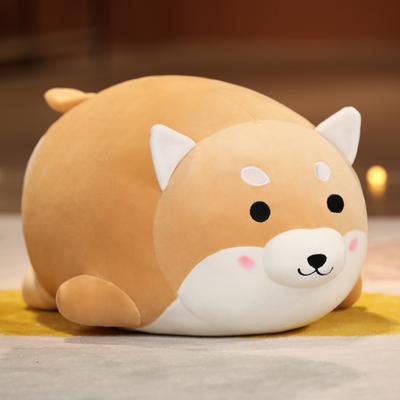 Lovely Fat Shiba Inu Corgi Dog Plush Toys Stuffed Soft Animal Cartoon Pillow Dolls Gift for Kids Baby Children