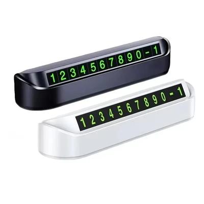 Temporary Parking Card Phone Number Plate Stop Car Park Automobile Accessories
