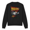 Back To The Future Unisex Adult Retro Midweight Sweatshirt