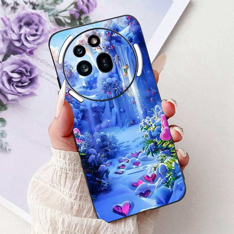Cute Painting Phone Case For Nothing Phone (3a) Pro Soft Silicone TPU Back Cover For Nothing Phone3a 3a Pro Cases Bumpers