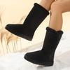 Fashion 2025 Autumn/Winter Women's Fashionable Thickened Warm Cotton Shoes Thick Bottomed Snow Cotton Boots for Women
