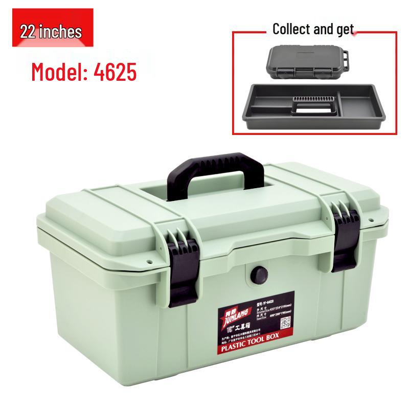 Multifunctional Large Industrial-Grade Toolbox for Home and Car