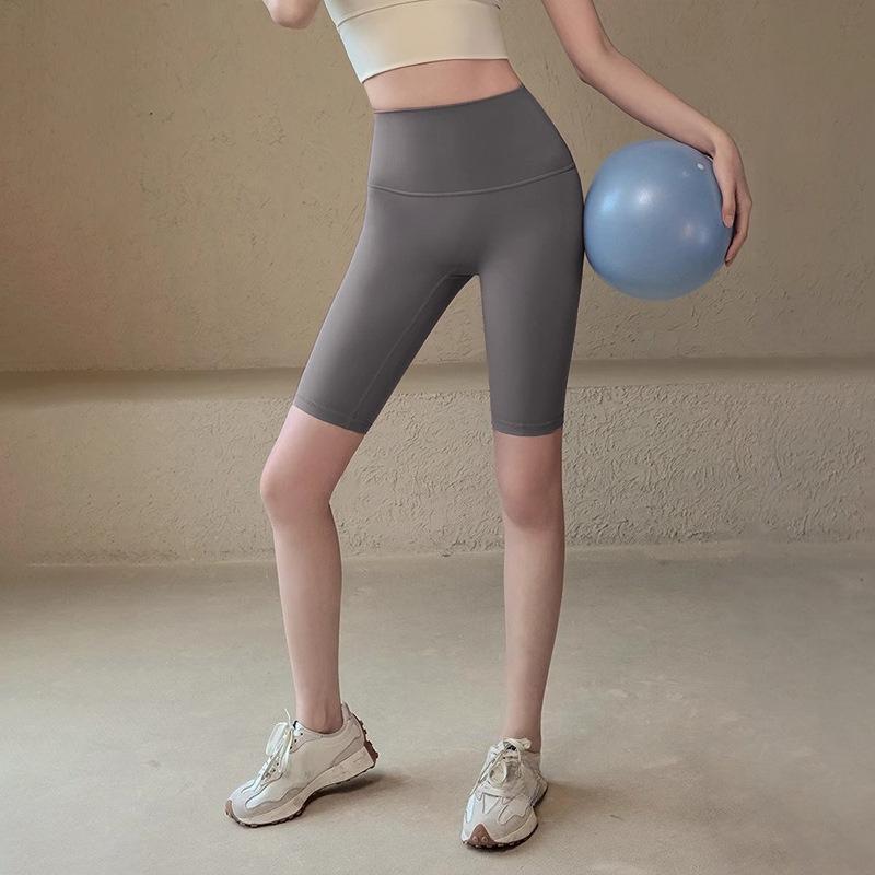 Yoga Pants For Women Summer High Waist Butt Lifting Sports Shorts Nude Feel Biker Shorts Outerwear Running Professional Training Fitness Pants