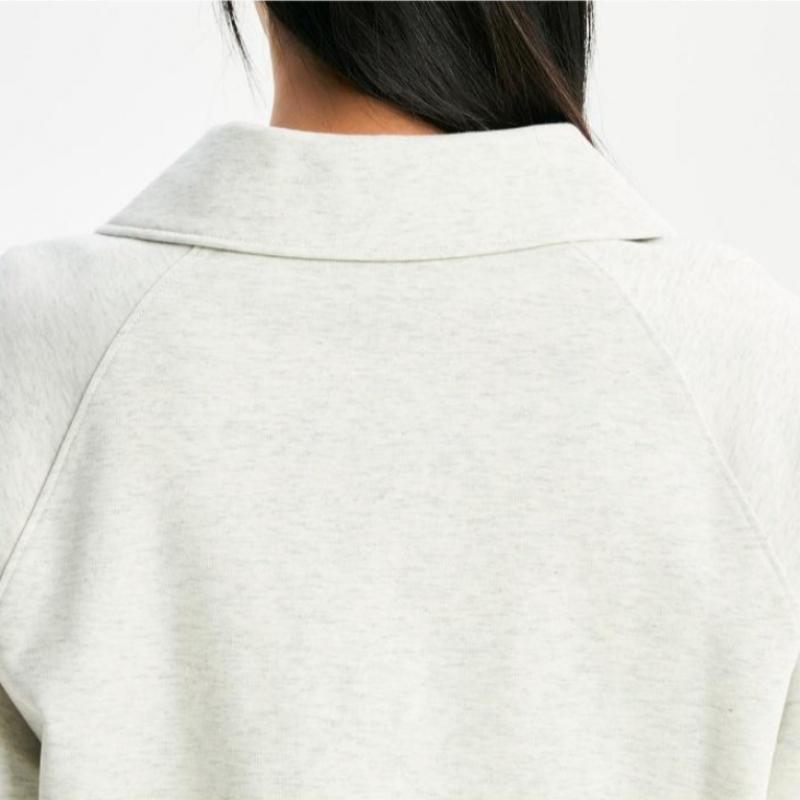 NeW Balance W Signature Semi Crop Half Zip Up sWeatshirts nbnce1W212 Ac  3010309