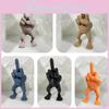 Fun And Quirky Gray Cartoon Middle Finger Desk Accessory For Office Decor Gifts