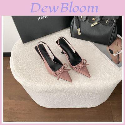 Title Womens Elegant Pu Pack Head Open Back High Heel Sandals For Spring Fashion