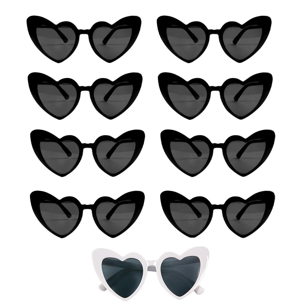 Bachelorette Party Sunglasses Wedding Bridal Shower Decoration Heart glasses Hen party Supplies Bride To Be Bridesmaid Gifts