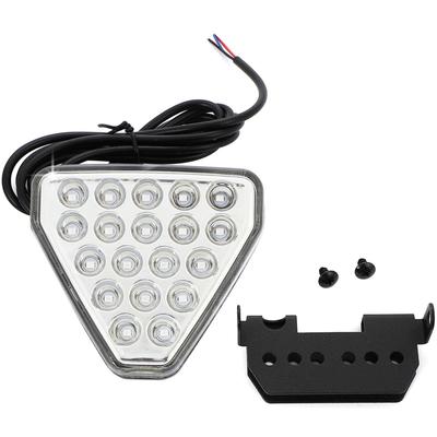 Ruhig wünschen F1 Pilotlampe LED Rücklicht Nebelschlussleuchte Bremsnebel-Reflektorlampe Fahrrad Blinkleuchten Klar Universal