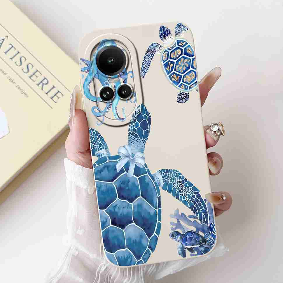 For Oppo Reno10 5G CPH2531 Case Luxurious Rose Cute Rabbit Soft Silicone Cover For Reno10 Pro 5G CPH2525 6.7" Global Phone Shell