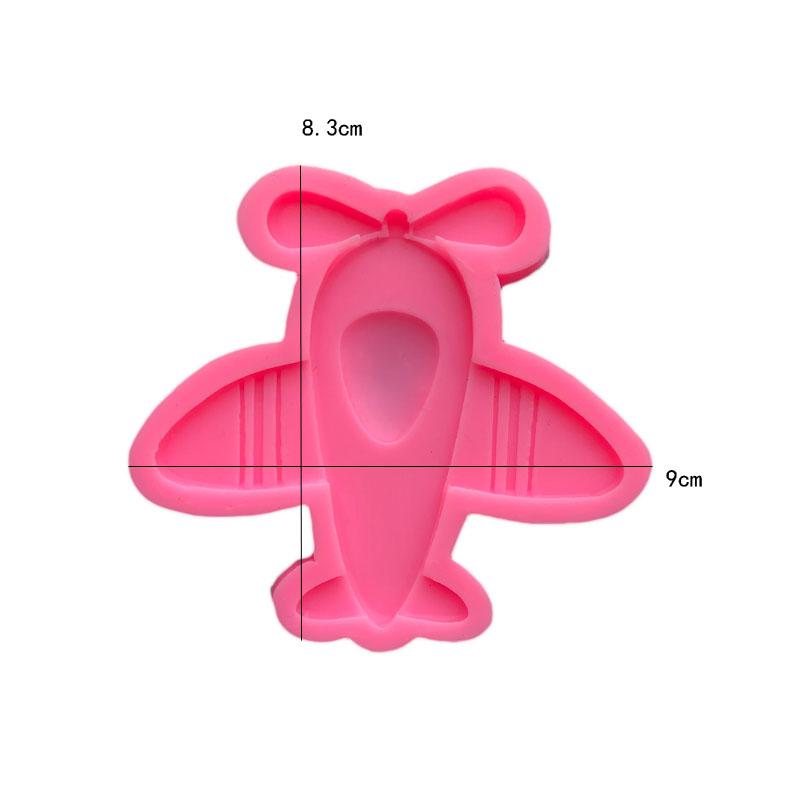 Airplane Silicone Mold Resin Kitchen Baking Tool Dessert Decoration DIY Cake Chocolate Fondant Moulds Accessories