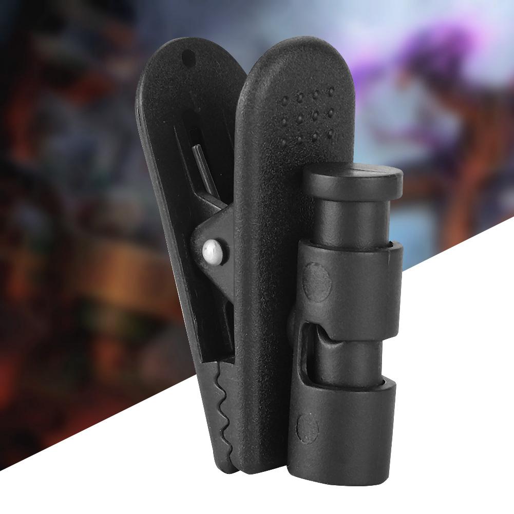 2PCS Černá sluchátka do uší Sluchátka s mikrofonem Sluchátka do uší Velká svorka