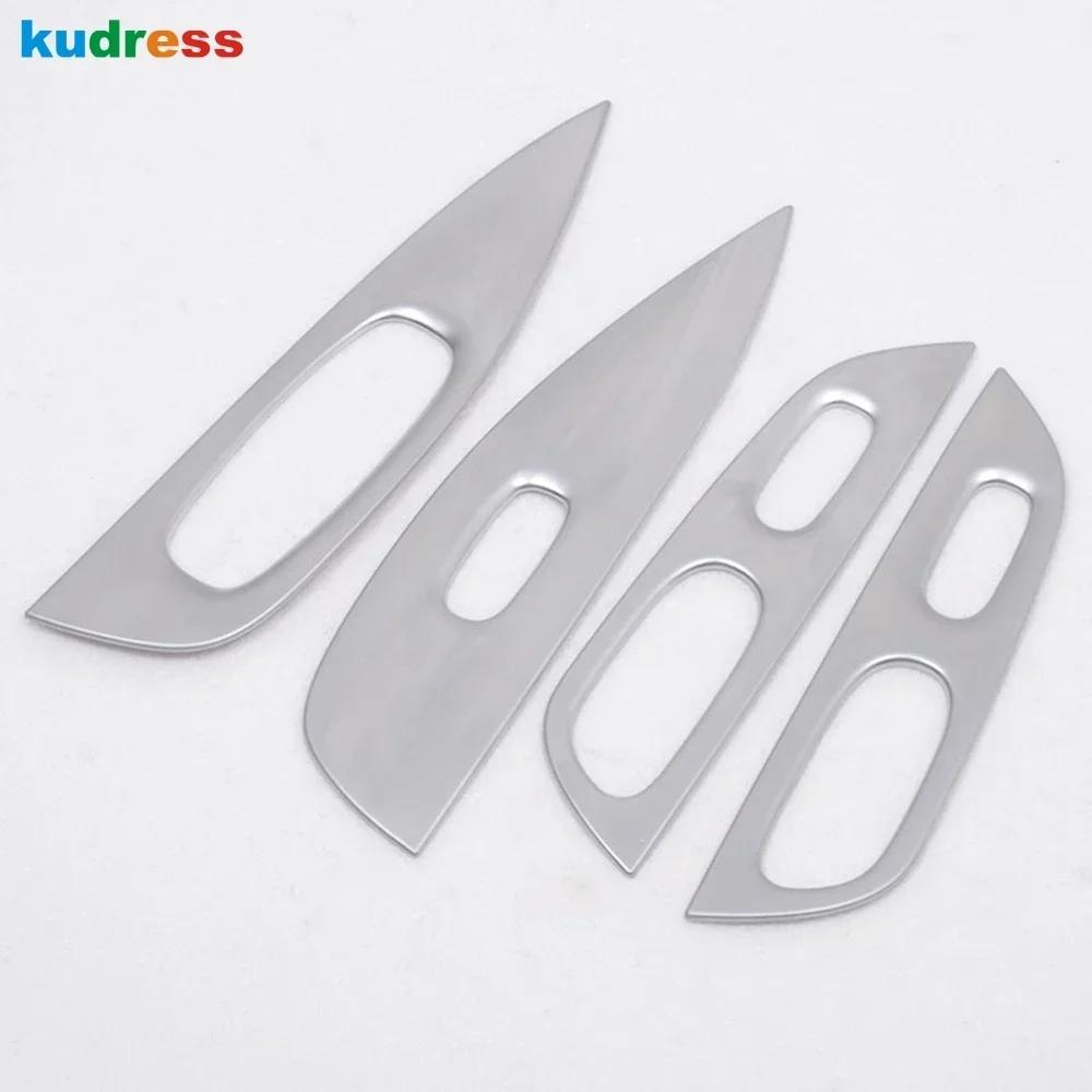 Car Inner Door Window Lift Switch Button Panel Cover Trim For Nissan X-Trail Rogue T32 2014-2018  Matte Interior Accessories