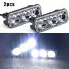 Car Motorcycle LED Daytime Running Light Turn Signal Lamp 3LED Work Lights 800LM High Brightness Auto Exterior Accessories