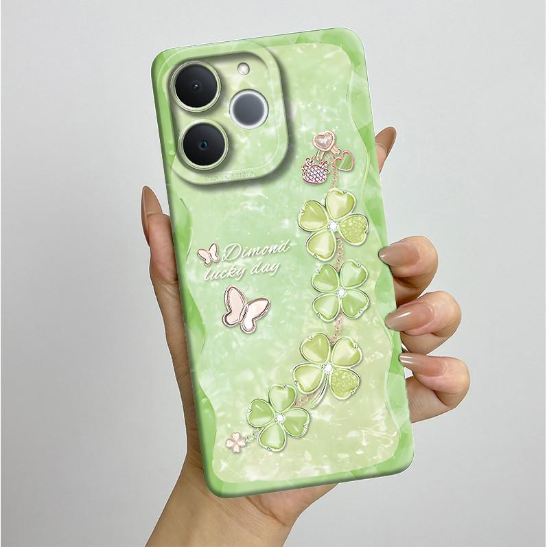 For Realme Note 70T Phone Case Aesthetic Butterfly Flower Anti Drop Protection Covers For Realme Note 70 T Note70T Bumper Casing