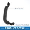 X Autohaux Engine Air Intake Hose for BMW 5 Series 545i E61 2004-2009 No.11617547185 1 Pc