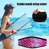 Neoprene Mask Strap Cover Diving Mask Slap Straps Cover Comfortable Dive And Snorkel Mask Strap Ocean Paattern For Outdoor, Pool