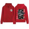 Iguro Obanai Tokitou Muichirou Tištěná mikina se zipem Dámská Pánská Harajuku Demon Slayer Nadrozměrné pulovry