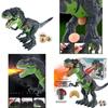 Ensemble de jouets dinosaures avec fonction spray et pattes mobiles pour le temps de jeu des enfants