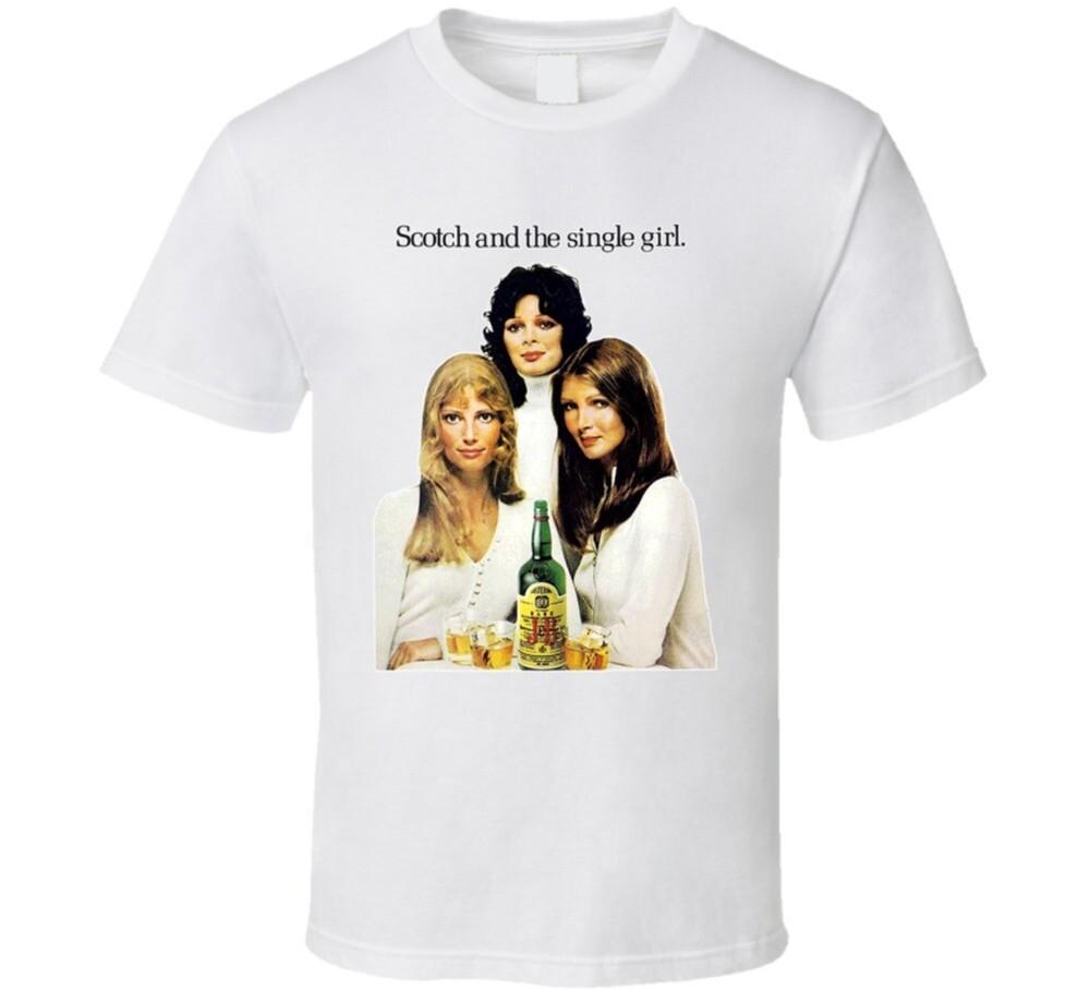 J And B Retro Vintage Alcohol 70s Jb Scotch And The Single Girl T Shirt Unisex T-Shirt S