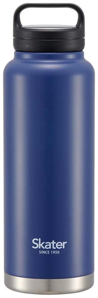 Skater Insulated Stainless Steel Mug, 1200ml, with Screw Handle, Navy, STSC12-A