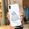 Cute kawaii Jinbesan Phone Case For Samsung GalaxyS20 S21 S30 FE Lite Plus A21 A51S Note20 Transparent Shell