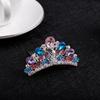 Princess Rhinestone Crown Headband for Girls - Cute Hair Accessory & Fashion Jewelry