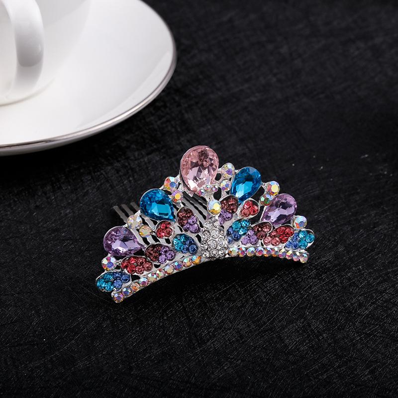Princess Rhinestone Crown Headband for Girls - Cute Hair Accessory & Fashion Jewelry