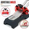  Knife Sharpening  & Honing Guide - Angle Adjustable Tool for Chisel & Plane  Sharpener with Stone Holder
