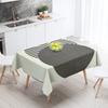 Abstract Geometric Tablecloth Waterproof Stain Resistant Party Decoration Restaurant Cafe Dining Table Tablecloths
