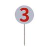 Training Range Numbered Target Position Markers (10-Pack)