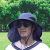 Outdoor Fisherman Hat Wide Brim Bucket Hat Mosquito Hat With Mesh Repellent Insect Bee Protection Men Sunscreen Fishing Cap