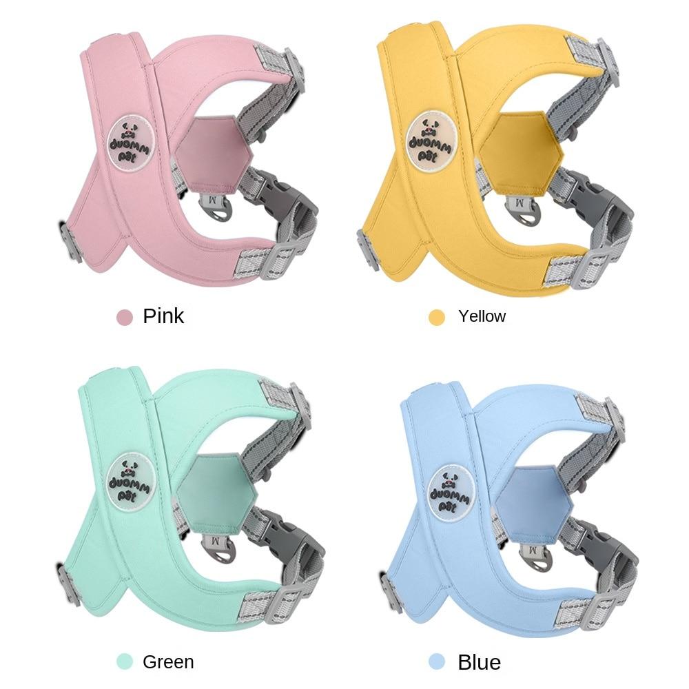 Dog Leash Puppy Undershirt Type Breathable Chest Strap Reflective Chest Back Dog Chain Dog Leash Pet Leash