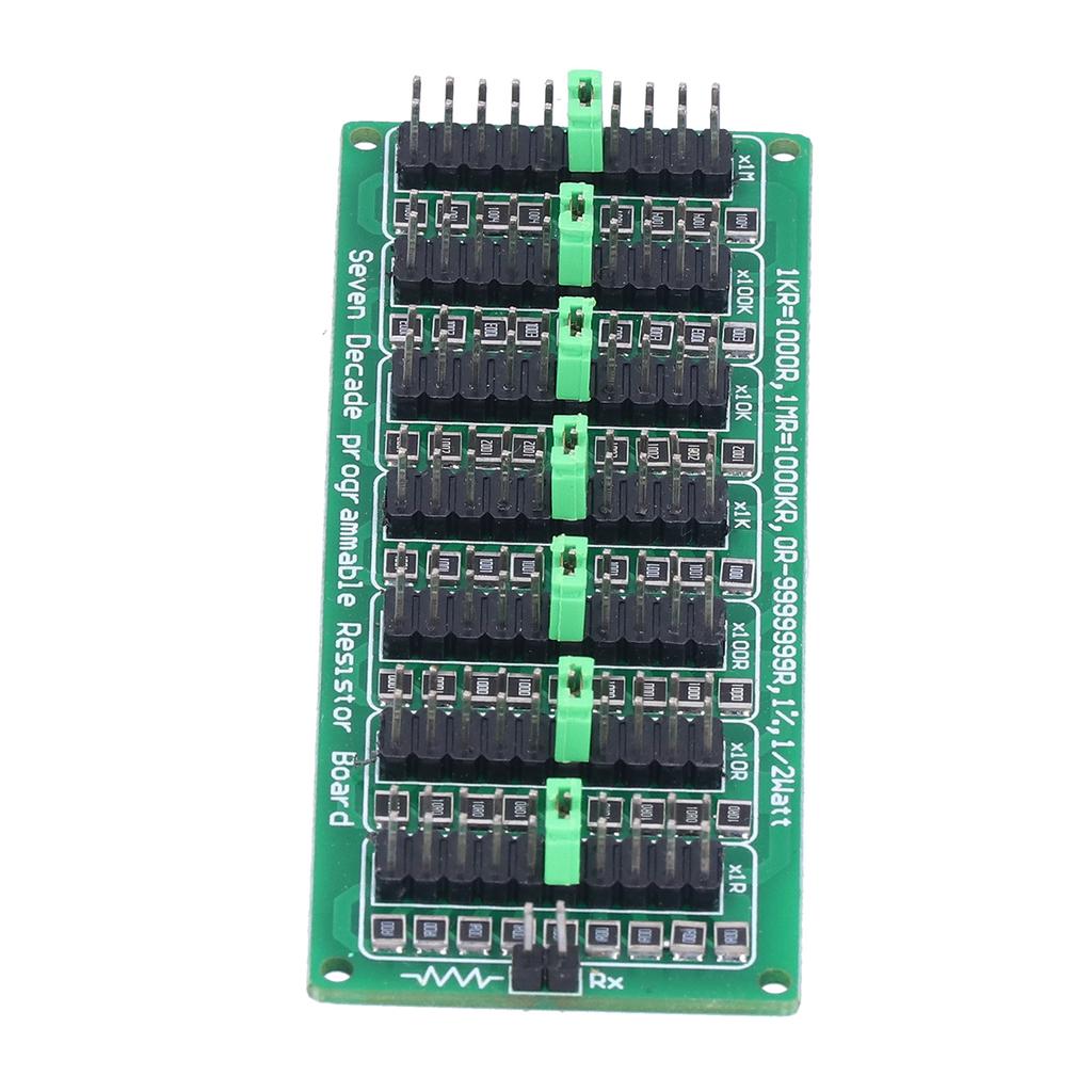 Programmable Resistor Board 1R To 9999999R 8 Section 0.1R Low Cost Accuracy Electronic Component