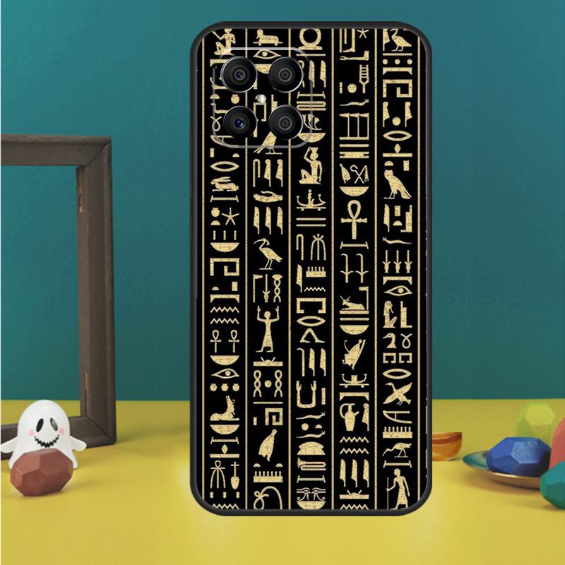 Egypt Pharaoh Mural Case For Honor X9a X8a X8b X9b X9c X8 X9 50 70 90 Lite Honor 200 Lite Magic 7 5 6 Pro Cover