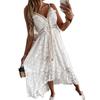 European and American Lace Camisole Swing Dress: Evening and Beachwear Collection 2022