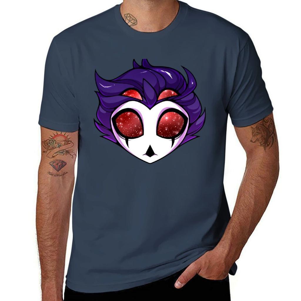 Hb  Stolas Eyes Tshirt Basic Solid Color Short Sleeve Cotton Top Tshirt