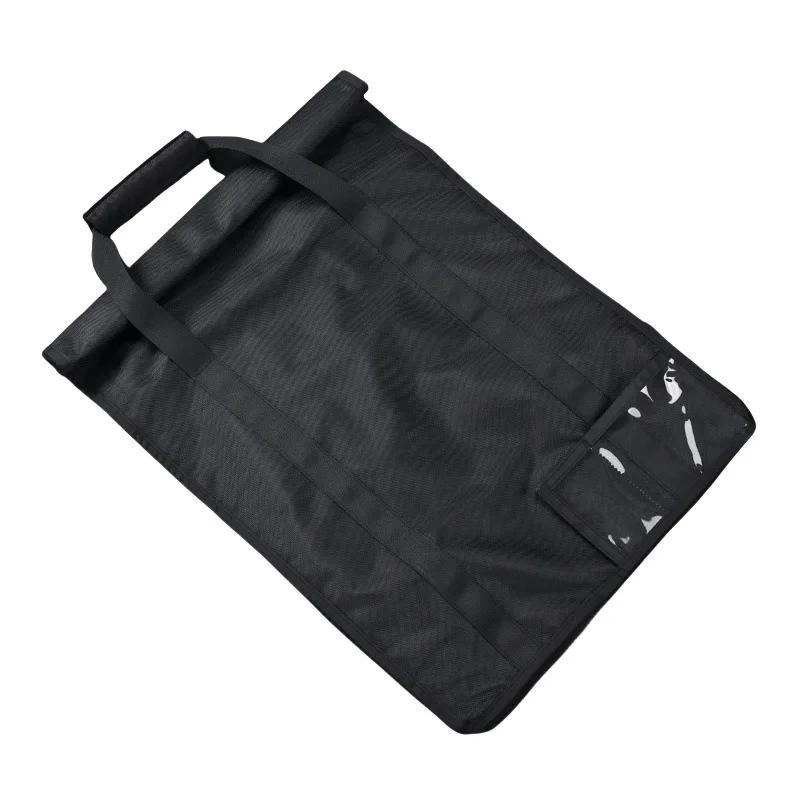 

60x42cm Faraday Bag for Phones Magnetic Ransparent Window Device Shielding Anti-Hacking Anti-Tracking Super Size Storage Bags чорний