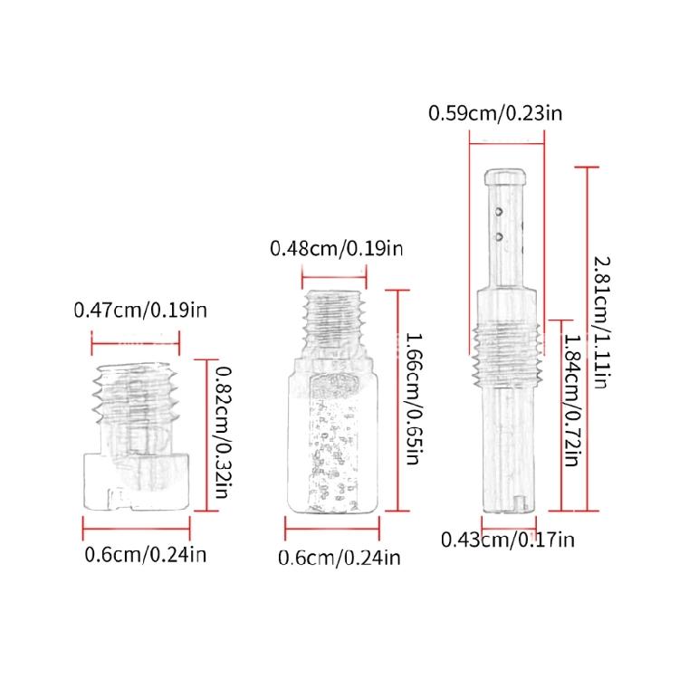 CVK Motorcycles Carburetor Main Jets Injector Nozzle Pilot Idle Jets