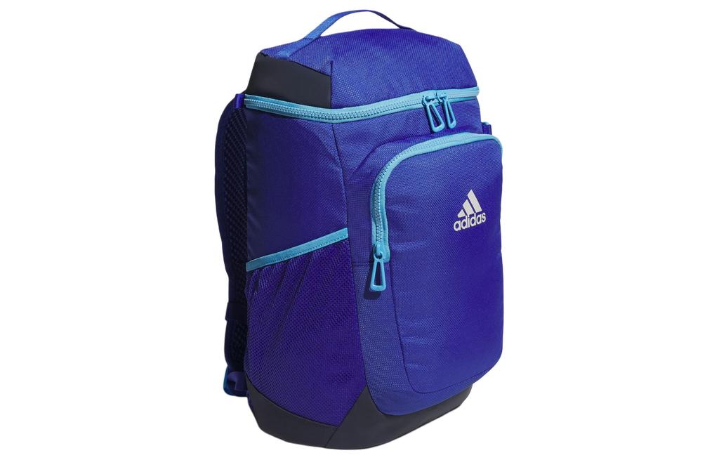 Adidas Recycled Polyester Backpack Regular Men's Semi Fluorescent Blue IM5200