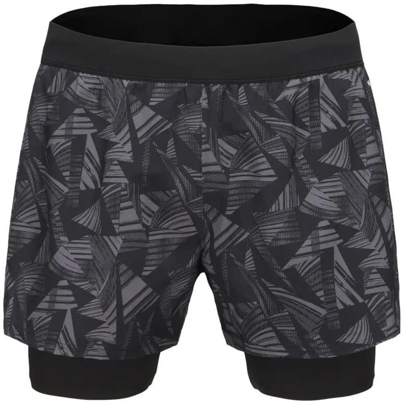 

DECATHLON 100 Comfortable Fitted Boxer Swim Trunks Men s Dark Grey/Black M