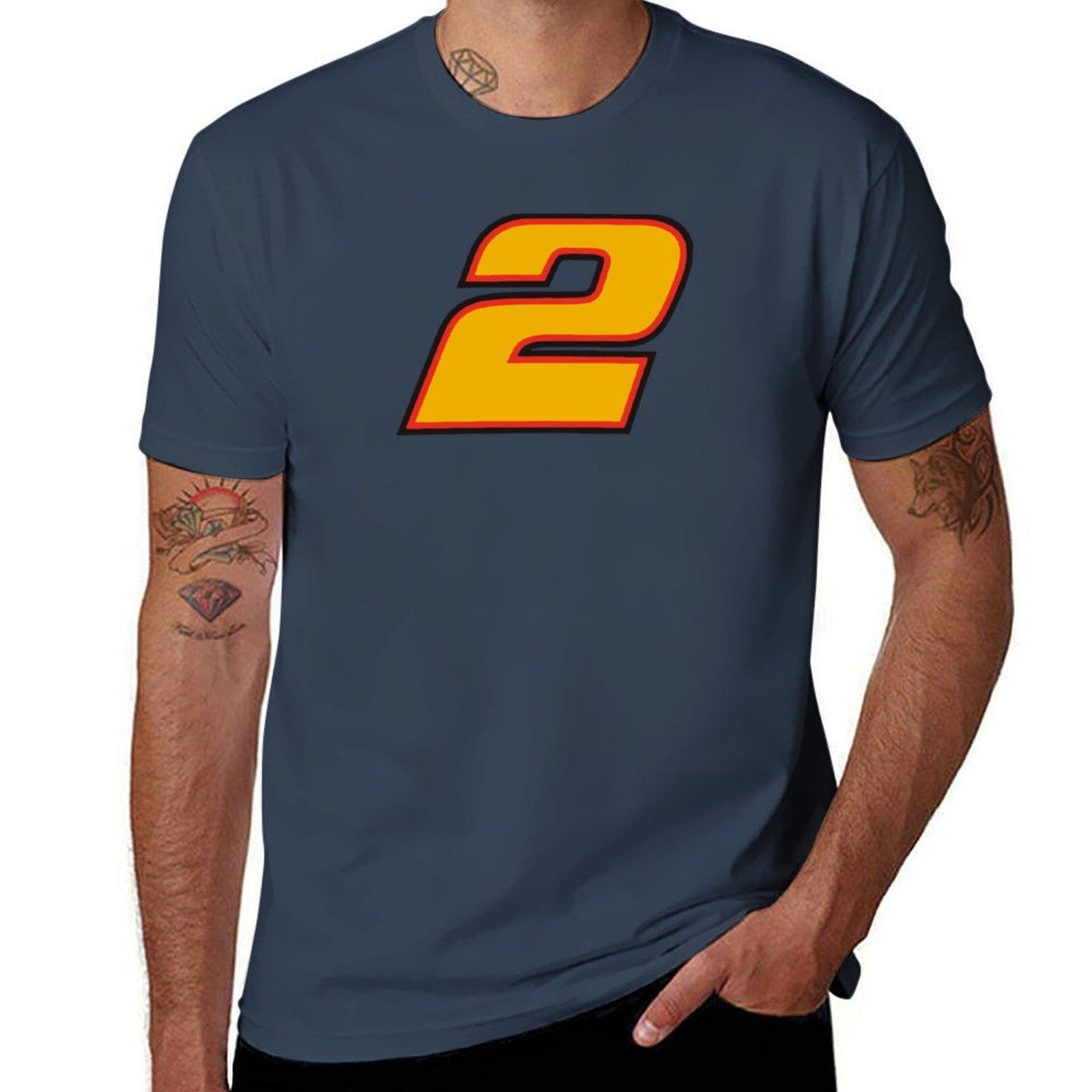 Rusty Wallace 2 Tshirt Casual Minimalist Short Sleeve Top S