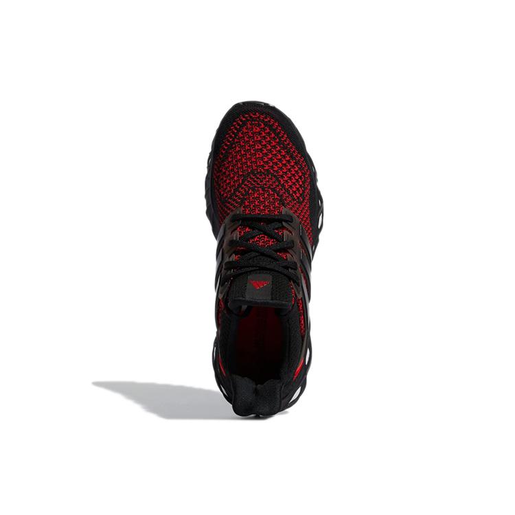 New Adidas Ultra Boost Web Dna Core Black Vivid Red GY8091