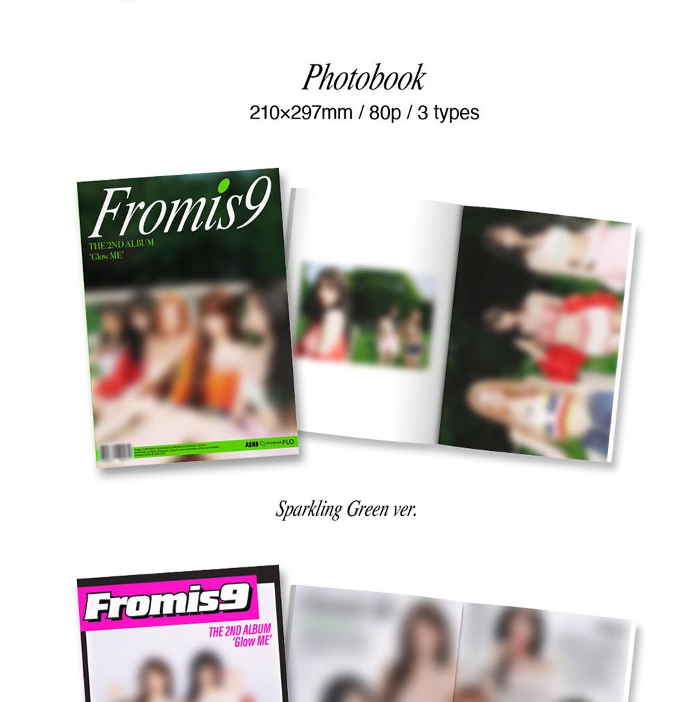 fromis_9 [Glow ME] 2nd Full Album (PHOTOBOOK Ver.)