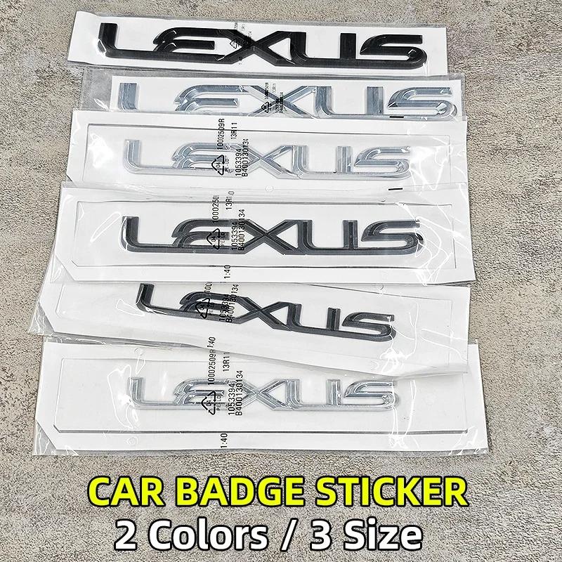 3D ABS Auto Buchstaben Emblem Heckklappen Aufkleber Abzeichen Für Lexus F SPORT Hybrid ES CT GS IS UX GX LBX NX RX 350h 450h Zubehör