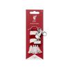 Liverpool FC Stripe Crest Keyring