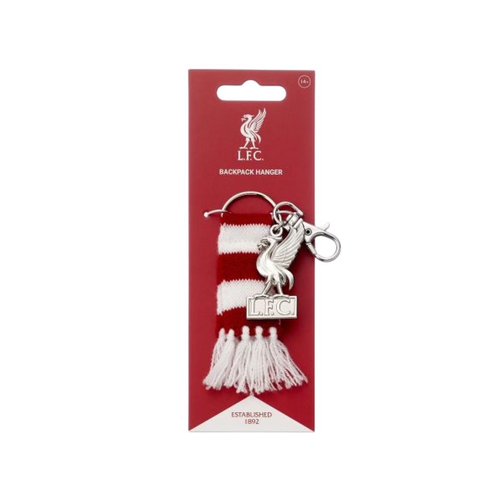 Liverpool FC Stripe Crest Keyring