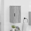 Bathroom Wall Mounted Cabinet Grey Sonoma 30 x 31.5 x 61 cm