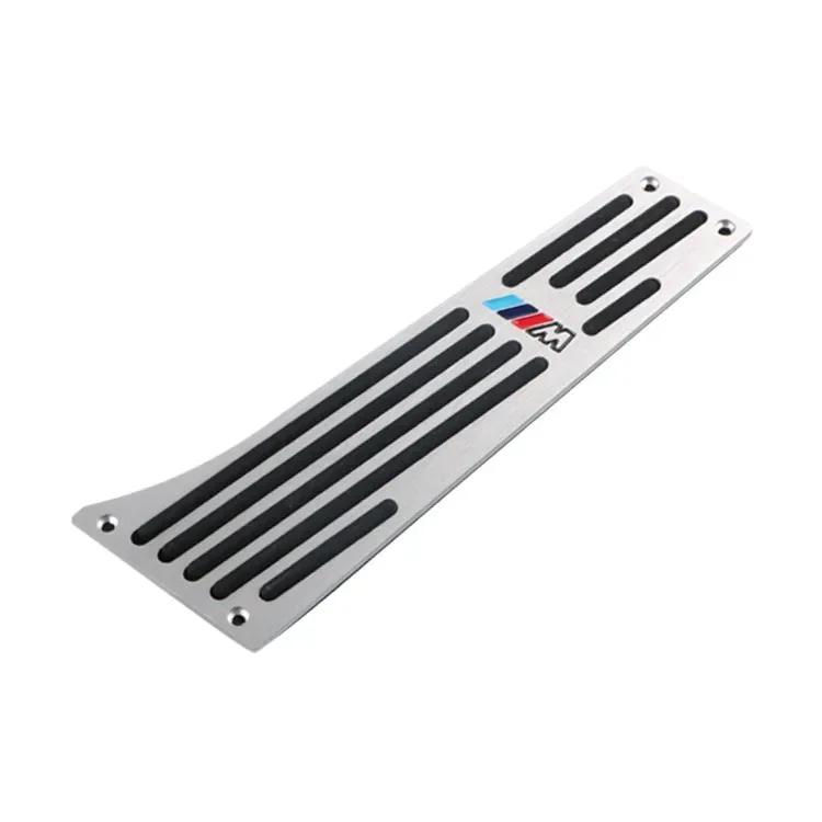 WLIB8 1set Aluminum Car Accelerator Pedal Mat for BMW F01 F02 F10 F20 F30 F31 F34 F48 F87 Car Accessories