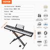 88 Key Digital Piano Keyboard Semi Weighted Electric Portable with Stand